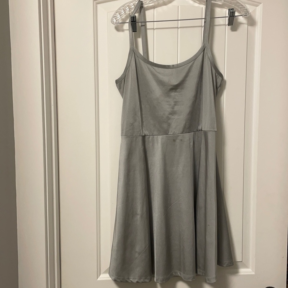 Stretchy silky dress
